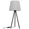 Stolná lampa Milano, 1x textilné tienidlo (výber zo 4 farieb), (výber z 3 farieb konštrukcie)