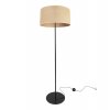 Stojacia lampa Juta, 1x jutové tienidlo, (výber z 3 farieb konštrukcie), (fi 40cm), o
