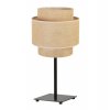 Stolná lampa Boho, 1x jutové tienidlo, (výber z 2 farieb konštrukcie)
