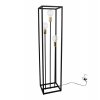 Stojacia lampa Edison Cage, výber z 3 farieb uchytenia