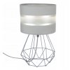 Stolná lampa Elegance, 1x textilné tienidlo (výber zo 6 farieb), (výber z 3 farieb konštrukcie), d