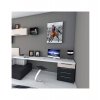 Stolná lampa Elegance, 1x textilné tienidlo (výber zo 6 farieb), (výber z 3 farieb konštrukcie), d