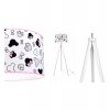 Detská stojacia lampa Minnie, 1x textilné tienidlo, (výber z 2 farieb konštrukcie)