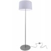 Stojacia lampa Indigo, 1x textilné tienidlo (výber z 10 farieb), (výber z 3 farieb konštrukcie), o