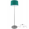 Stojacia lampa Indigo, 1x textilné tienidlo (výber z 10 farieb), (výber z 3 farieb konštrukcie), o