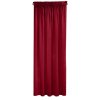 ZATEMŇOVACÍ ZÁVES NA PÁSKE PIERRE CARDIN SIBEL 140 X 270 CM BORDOVÁ