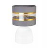 Stolná lampa Elegance, 1x textilné tienidlo (výber zo 6 farieb), (výber z 2 farieb konštrukcie), g