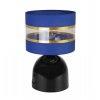 Stolná lampa Elegance, 1x textilné tienidlo (výber zo 6 farieb), (výber z 2 farieb konštrukcie), g