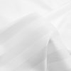 BAMBUSOVÉ OBLIEČKY STRIPE WHITE 180X200 CM, 2KS 70X80 CM, 4 KS 40X40 CM BIELE