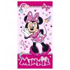 DETSKÝ BAVLNENÝ UTERÁK MINNIE 70X140 CM VZOROVANÁ