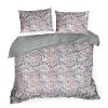 MAKOSATÉNOVÉ OBLIEČKY ESPRIT05 160X200 CM, 2 KS 70X80 CM VZOROVANÉ