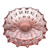 KRIŠTÁĽOVÁ MISKA BOHEMIA SAMBA PINK 350MM