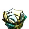 KRIŠTÁĽOVÁ VÁZA BOHEMIA FLAMENCO LEMON 380MM