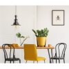 PLASTOVÝ KVETINÁČ MOSS ECO 25X26 CM HORČICOVÁ