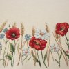 GOBELÍNOVÝ OBRUS NATUR 140X180 CM KVETY