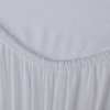 JERSEY PRESTIERADLO 200X220 CM, VÝŠKA 30 CM BIELE