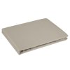 SATÉNOVÉ PRESTIERADLO DINA 200X220 CM, VÝŠKA 30 CM BÉŽOVÉ