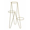 STOJAN NA KVETINÁČ TRIPOD 95X45X24 CM ZLATÁ