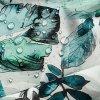ZÁHRADNÝ VODEODOLNÝ ZÁVES NA PÚTKACH GARDEN 155X240 CM LISTY