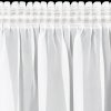 ZÁCLONA NA PÁSKE LUCY 400X150 CM BIELA
