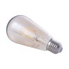 Dekoračná LED žiarovka E27 teplá 2700k 4w 400 lm jantárová