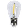 Dekoračná LED žiarovka E27 teplá 2700k 0,5w 40 lm