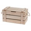 Úložný box Smart, 19x19x36 cm, drevo
