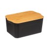 Úložný box Black, 21,5x14x32,5 cm, čierna