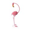 Záhradná kovová figúrka Flamingo, 70 cm, ružová