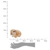 Záhradná figúrka z polyresinu Bunny 2, 16 cm, hnedá