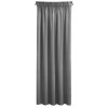 ZATEMŇOVACÍ ZÁVES NA PÁSKE PIERRE CARDIN SIBEL 140X270 CM SIVÁ
