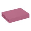 BAVLNENÉ PRESTIERADLO S GUMOU ADELA 90X200X25 CM RUŽOVÁ