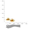 Porcelánová šálka s podšálkou Van Gogh Sunflowers 90 ml sada 2ks