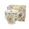 Porcelánový hrnček na nohe English Roses White 530 ml