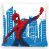 DETSKÁ DEKORAČNÁ OBLIEČKA NA VANKÚŠ SPIDERMAN 40X40 CM VZOROVANÁ