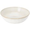 Kameninový hlboký tanier Sia, (fi) 20,5 cm, krémový