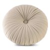 DEKORAČNÝ VANKÚŠ VELVET68 (FI) 40 CM BÉŽOVÁ