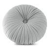 DEKORAČNÝ VANKÚŠ VELVET68 (FI) 40 CM STRIEBORNÁ