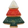 Porcelánová servírovacia miska Christmas Tree 27x20 cm sada 3ks