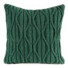 VIANOČNÁ DEKORAČNÁ OBLIEČKA NA VANKÚŠ SWEATER 45X45 CM ZELENÁ