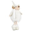 VIANOČNÁ FIGÚRKA REINDEER 42 CM BIELA