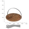 Drevený servírovací podnos Simple, (fi) 38 cm