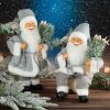 VIANOČNÁ FIGÚRKA SANTA 80 CM STRIEBORNÁ