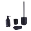 WC kefa Everist Black Marble, čierna