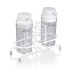 Dávkovač saponátu a mydla Deluxe, biela, 400 ml