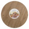Drevený otočný servírovací podnos Bam, (fi) 50 cm