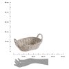 Košík na pečivo Oval Grey, 28x21 cm
