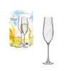 BOHEMIA COLUMBA OPTIC POHÁR NA ŠAMPANSKÉ 260ML SADA 2KS