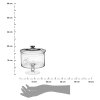 Sklenená nádoba na potraviny Clear Gateaux 1,8l