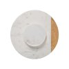 Mramorový otočný servírovací podnos Marbl W, (fi) 30 cm